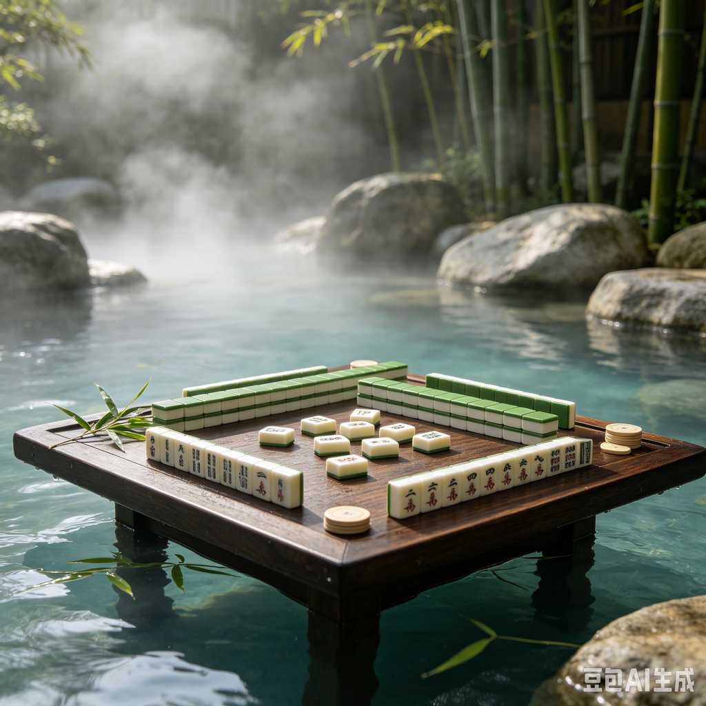 premium engraved mahjong set