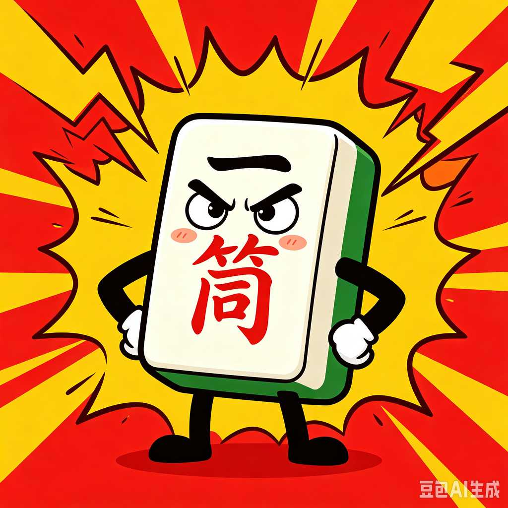 bright print mahjong tiles