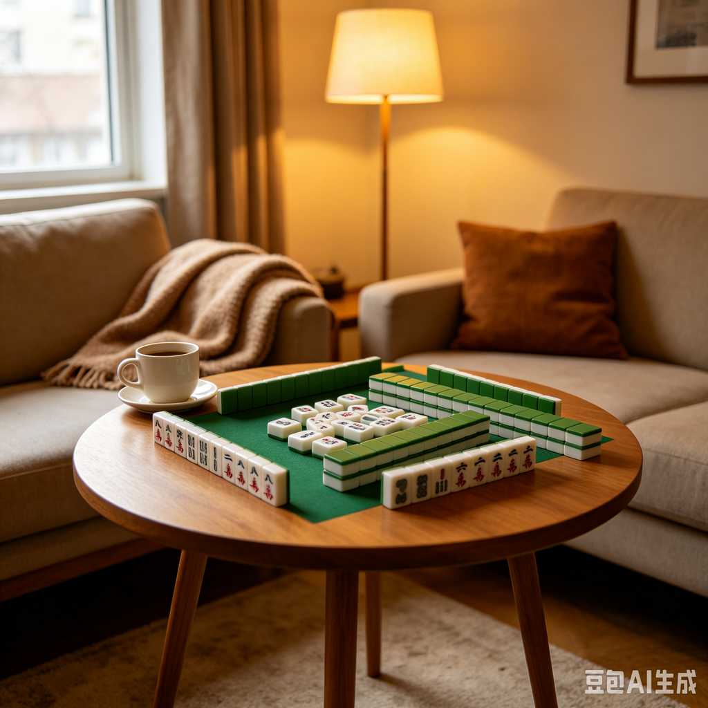 custom pattern art mahjong set